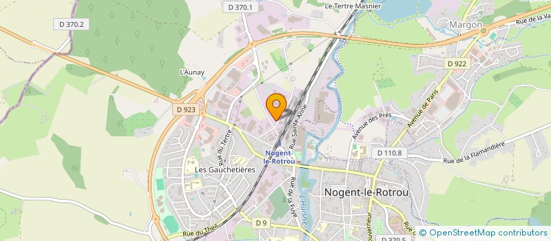 localisation de l'entreprise MONDIAL I.E. SA à NOGENT-LE-ROTROU