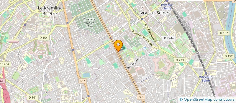 localisation de l'entreprise MONDIAL IMPORT EXPORT  IVRY-SUR-SEINE