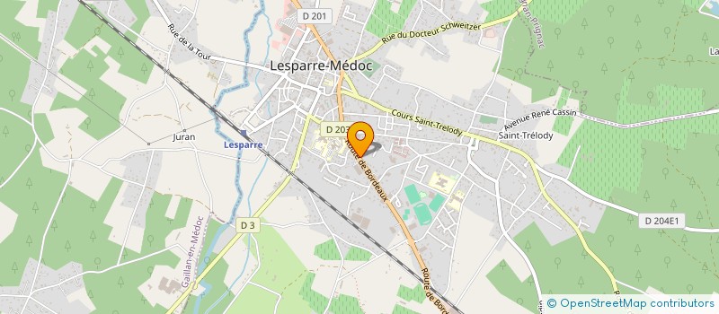 localisation de l'entreprise MONDIAL IMPORT LESPARRE à LESPARRE-MEDOC