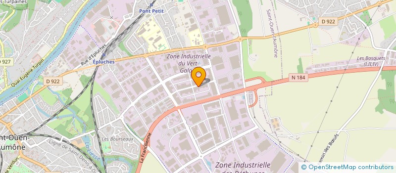 localisation de l'entreprise MONDIAL INVESTISSEMENT à SAINT-OUEN-L'AUMONE