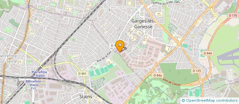 localisation de l'entreprise MONDIAL LABEL EXCELLENCE - MLE  GARGES-LES-GONESSE