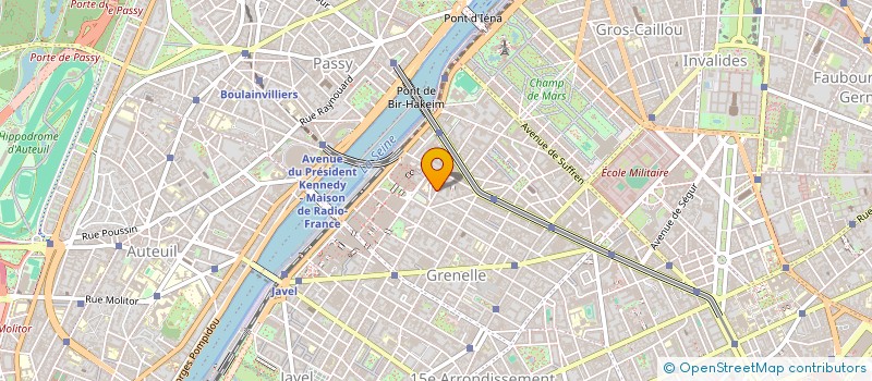 localisation de l'entreprise MONDIAL LIMOUSINE à PARIS