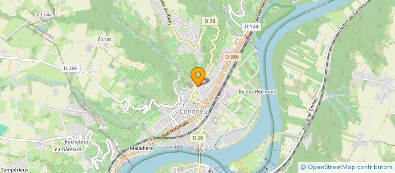 localisation de l'entreprise MONDIAL MAZ  CONDRIEU