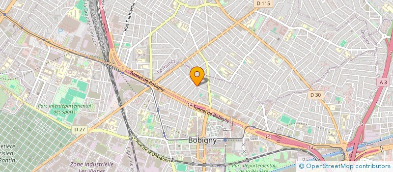 localisation de l'entreprise MONDIAL NEGOCE ACTION  BOBIGNY