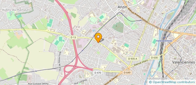 localisation de l'entreprise MONDIAL PARE-BRISE VALENCIENNES à VALENCIENNES