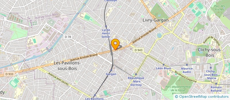 localisation de l'entreprise MONDIAL PEINTURE  LIVRY-GARGAN