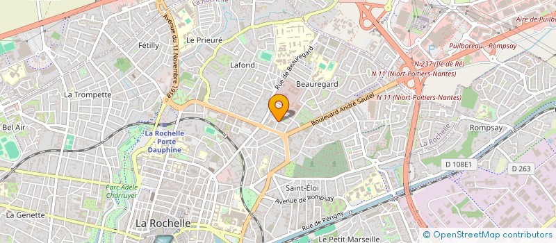 localisation de l'entreprise MONDIAL PRODUCTION à LA ROCHELLE