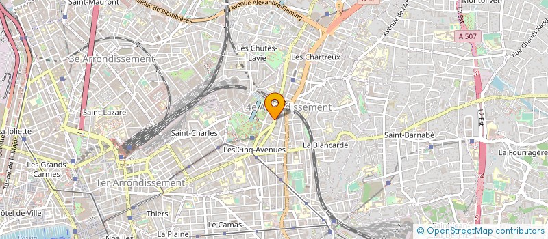 localisation de l'entreprise MONDIAL PROTEC SECURITE à MARSEILLE