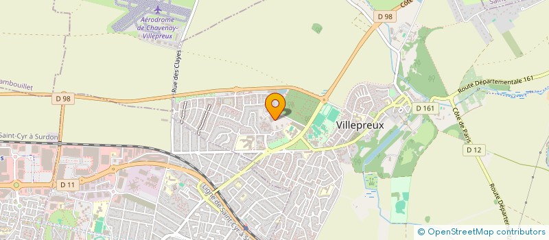 localisation de l'entreprise MONDIAL REMORQUAGE  VILLEPREUX