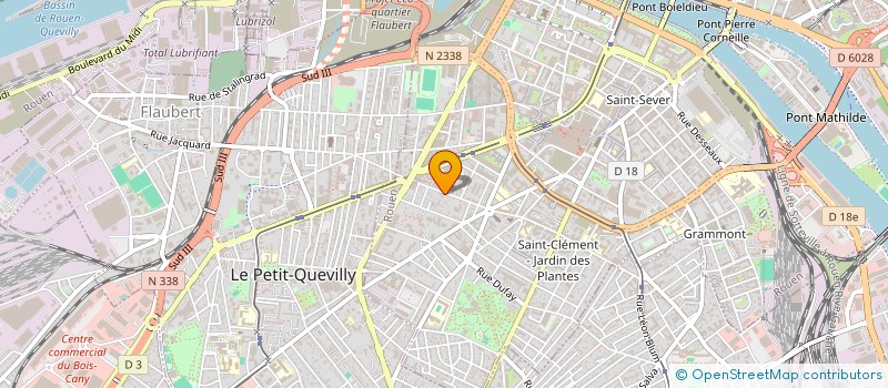 localisation de l'entreprise MONDIAL SERVICE IMPORT EXPORT  ROUEN