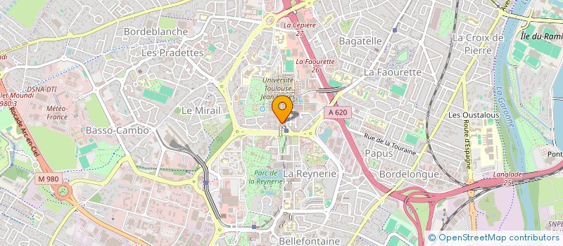 localisation de l'entreprise MONDIAL SERVICES à TOULOUSE