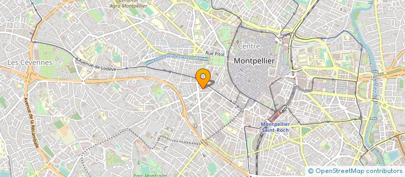 localisation de l'entreprise MONDIAL SNACK  MONTPELLIER