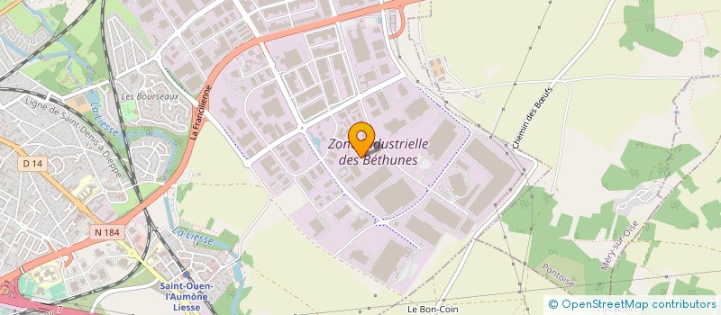 localisation de l'entreprise MONDIAL STOCKAGE à SAINT-OUEN-L'AUMONE