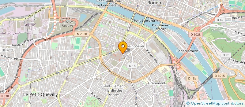 localisation de l'entreprise MONDIAL TANNERIE  ROUEN