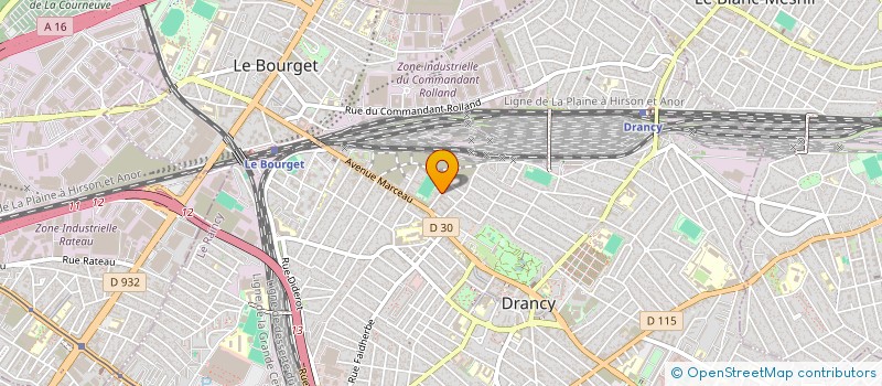 localisation de l'entreprise MONDIAL TEINTE à DRANCY