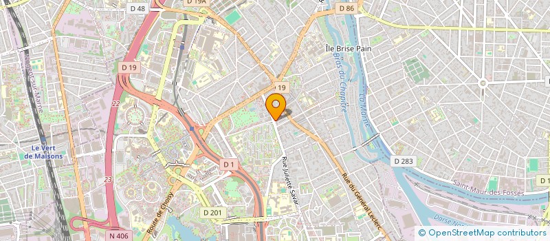 localisation de l'entreprise MONDIAL TRANSPORT  CRETEIL