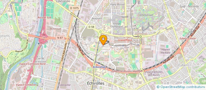 localisation de l'entreprise MONDIAL TRANSPORT LOGISTIC à ECHIROLLES