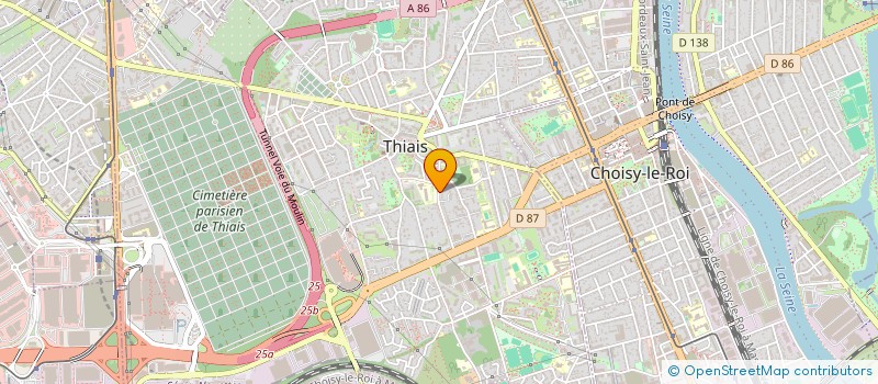 localisation de l'entreprise MONDIAL VERT VALORISATION BOIS  THIAIS