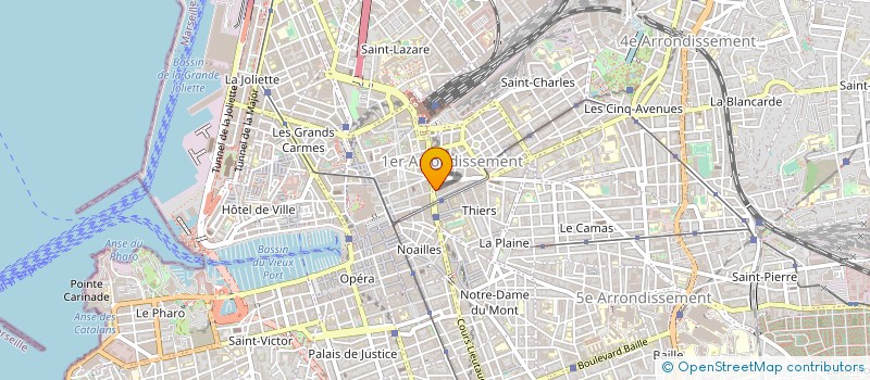 localisation de l'entreprise MONDIAL VOYAGES à MARSEILLE