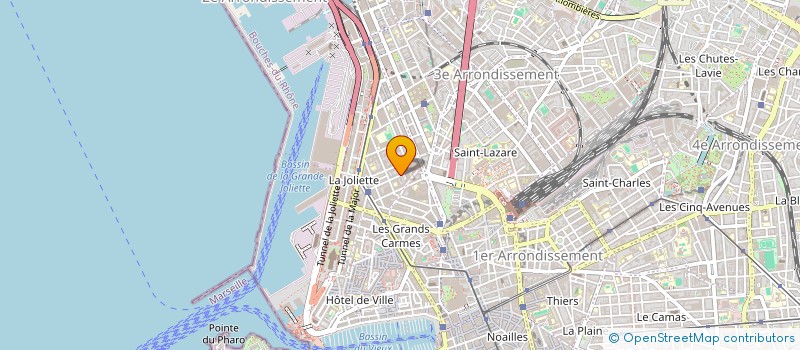 localisation de l'entreprise MONDIAL VTC à MARSEILLE