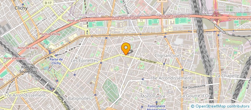 localisation de l'entreprise MONDIALDISTRITEX  PARIS