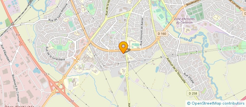 localisation de l'entreprise MONDIALE à CHOLET