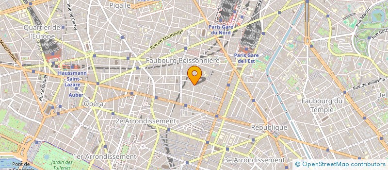 localisation de l'entreprise MONDIALE BATIMENT à PARIS