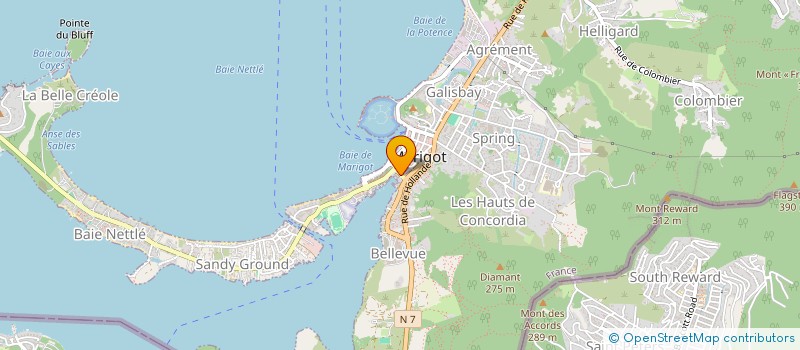 localisation de l'entreprise MONDIALE FINANCE INVESTISSEMENT  SAINT-MARTIN