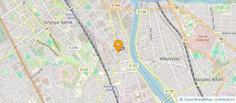 localisation de l'entreprise MONDIALE FOOD à VITRY-SUR-SEINE