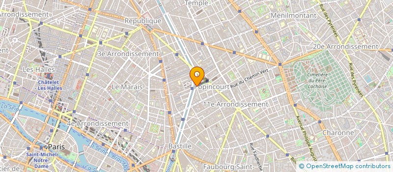 localisation de l'entreprise MONDIALE NEGOCE  PARIS