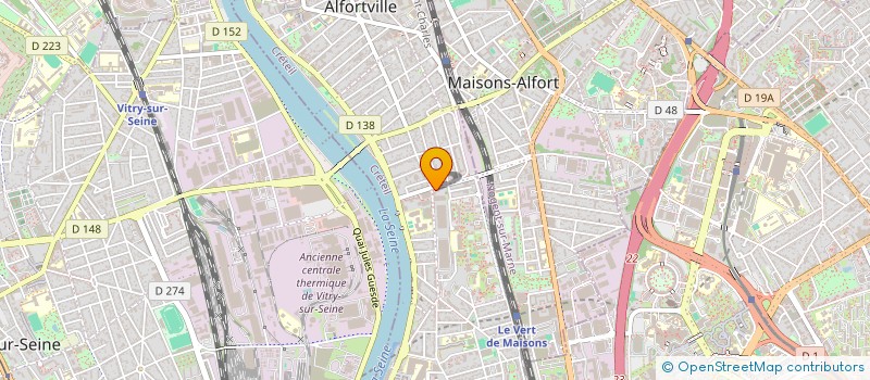 localisation de l'entreprise MONDIALE ROUTE à ALFORTVILLE