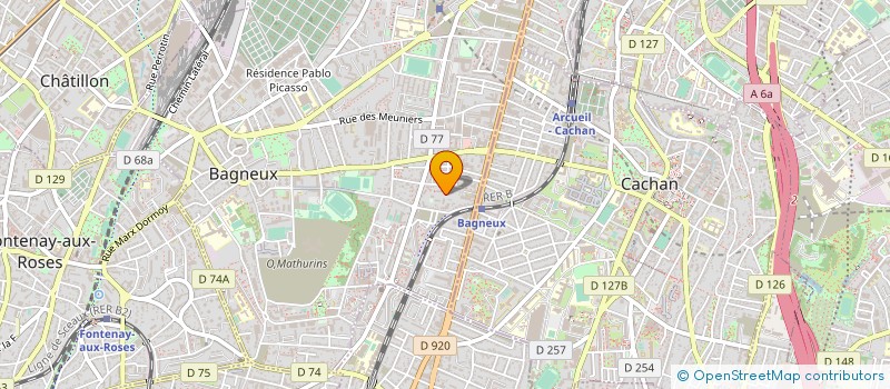 localisation de l'entreprise MONDIALE SECURITE PRIVEE à BAGNEUX