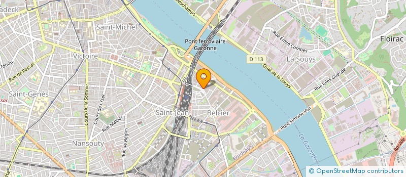 localisation de l'entreprise MONDIALES SAVEURS à BORDEAUX