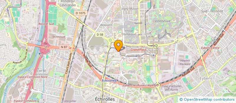 localisation de l'entreprise MONDIALSTOCK à ECHIROLLES