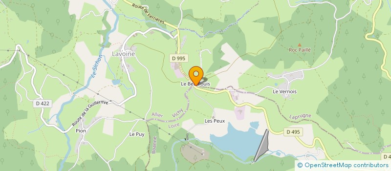 localisation de l'entreprise MONDIERE  LAPRUGNE