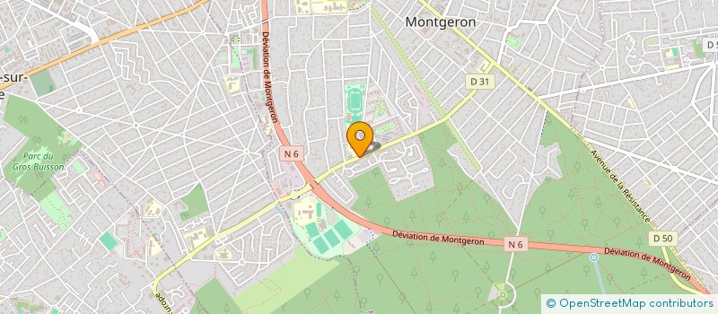 localisation de l'entreprise MONDILIMA à MONTGERON