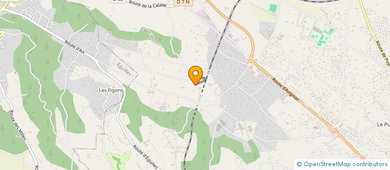 localisation de l'entreprise MONDIN L ET S STATION SERVICE  AIX EN PROVENCE