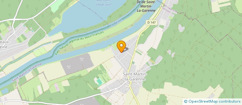 localisation de l'entreprise MONDINVEST  SAINT-MARTIN-LA-GARENNE