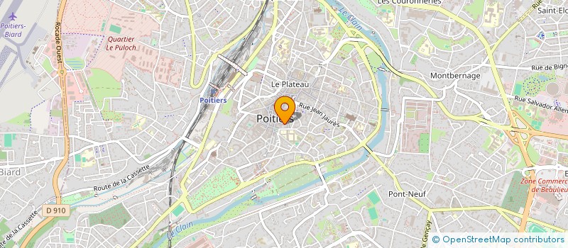 localisation de l'entreprise MONDIO PHONE à POITIERS