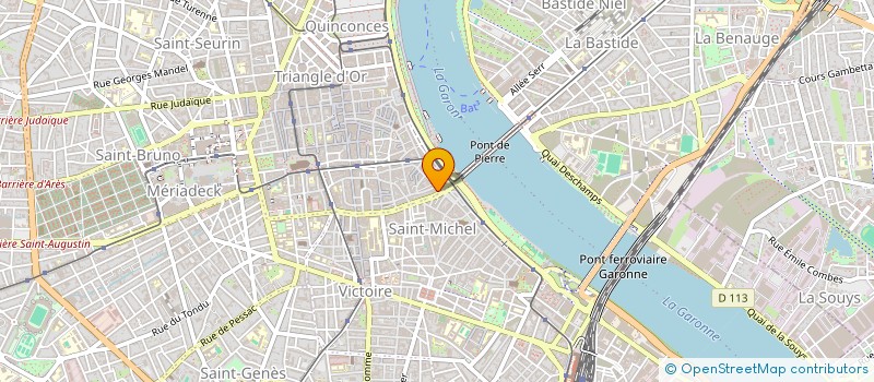 localisation de l'entreprise MONDIRI SERVICES AUTO à BORDEAUX