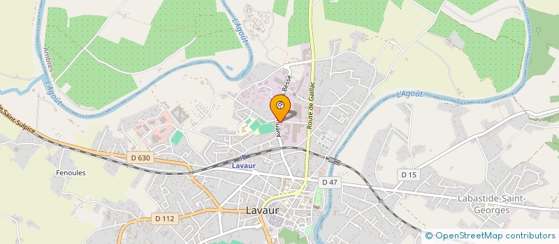 localisation de l'entreprise MONDO FOOD  LAVAUR