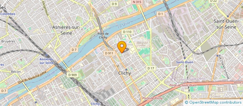 localisation de l'entreprise MONDO KULT à CLICHY