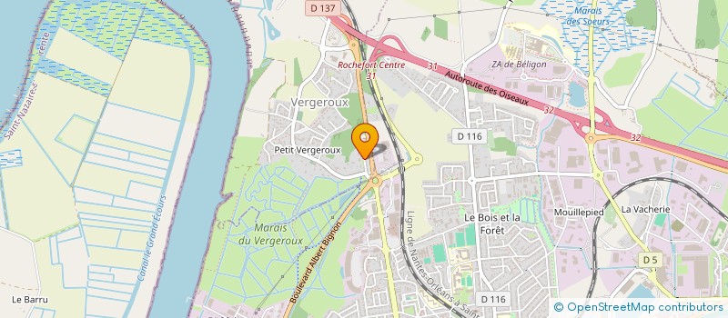 localisation de l'entreprise MONDO'MELODIES  VERGEROUX