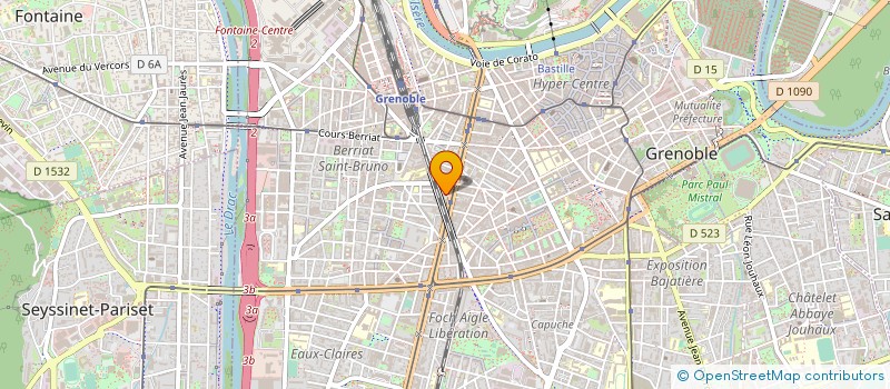 localisation de l'entreprise MONDO MICRO  GRENOBLE