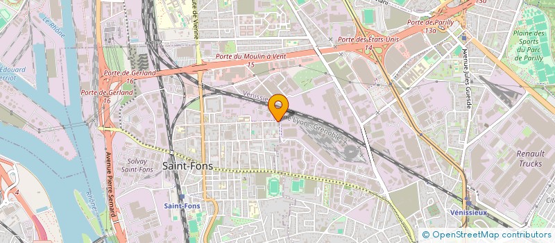 localisation de l'entreprise MONDO RENOVATION  VENISSIEUX