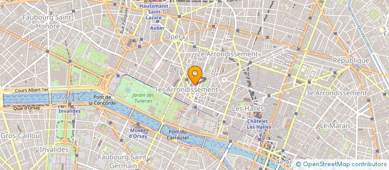 localisation de l'entreprise MONDOCHARTER à PARIS