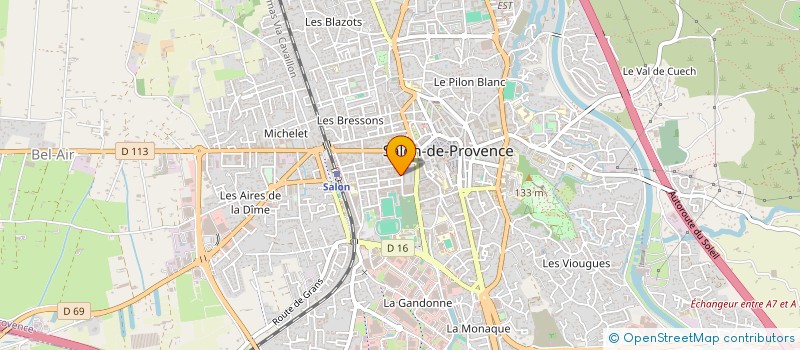 localisation de l'entreprise MONDOFETES  SALON-DE-PROVENCE