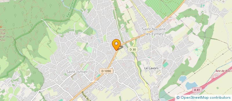 localisation de l'entreprise MONDOINVEST à SAINT-ISMIER