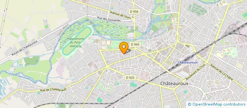 localisation de l'entreprise MONDOL KHEILA - CHATEAUROUX MUAYTHAL  CHATEAUROUX