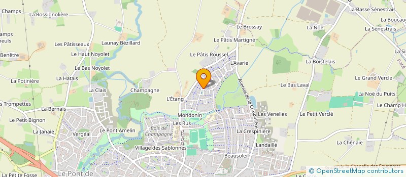 localisation de l'entreprise MONDONIN à PACE